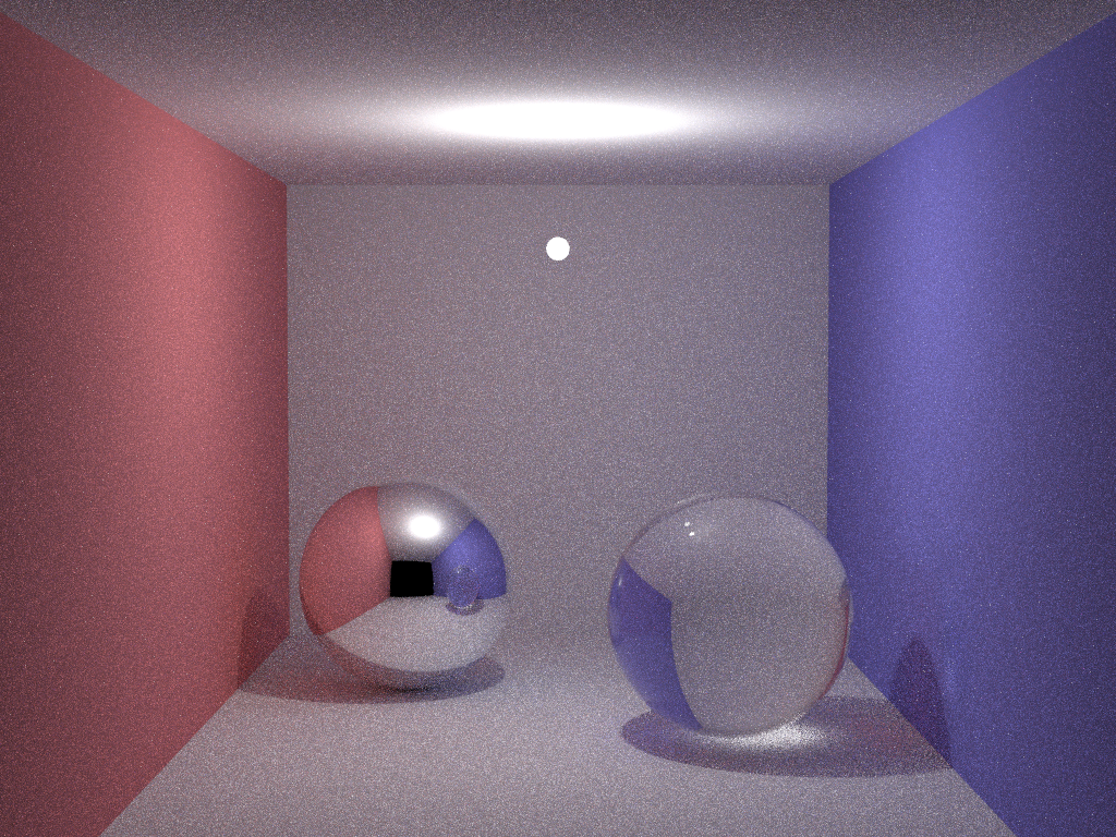 path tracing without regularisation 16 spp